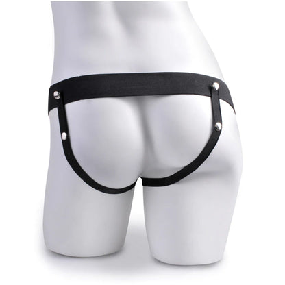 FETISH FANTASY SERIES 7" HOLLOW STRAP-ON WITH REMOTE