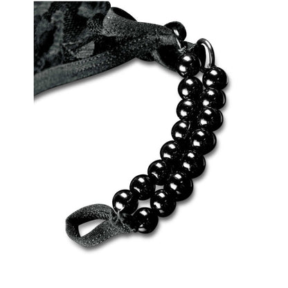 * 5% OFF! * HOOKUP PANTIES CROTCHLESS PLEASURE PEARLS - FITS S-L