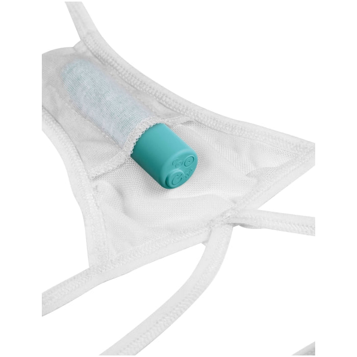 * 5% OFF! * HOOKUP PANTIES REMOTE BOW-TIE G-STRING - FITS S-L