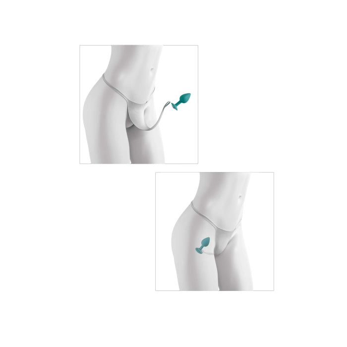 * 5% OFF! * HOOKUP PANTIES CROTCHLESS SECRET GEM - FITS XL-XXL