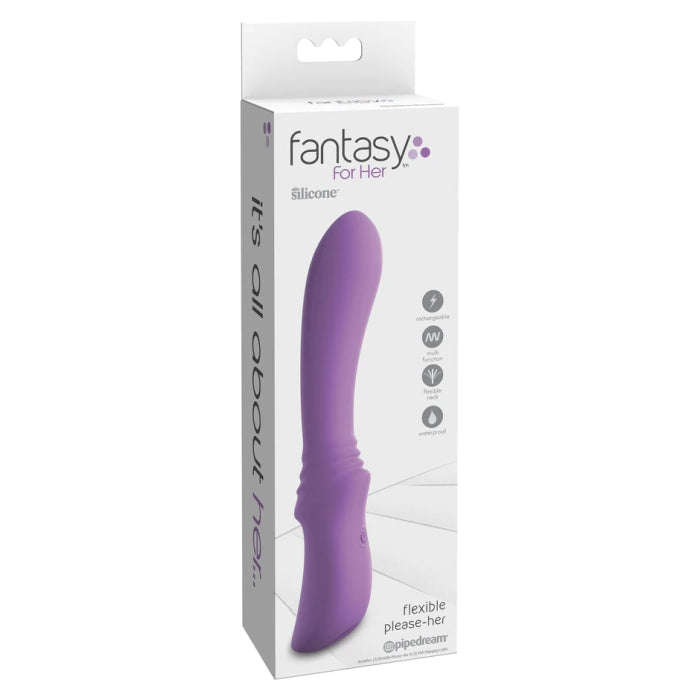 FANTASY FOR HER FLEXIBLE PLEASE-HER - PURPLE