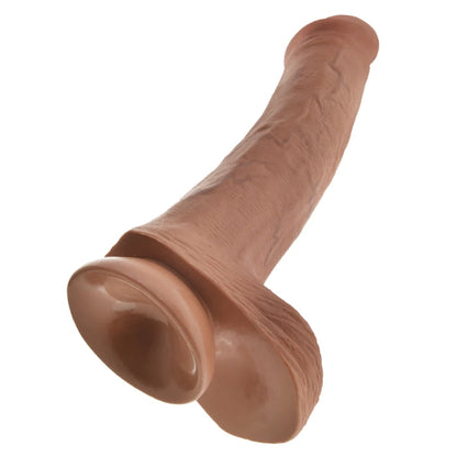 KING COCK 13" COCK W/ BALLS - TAN