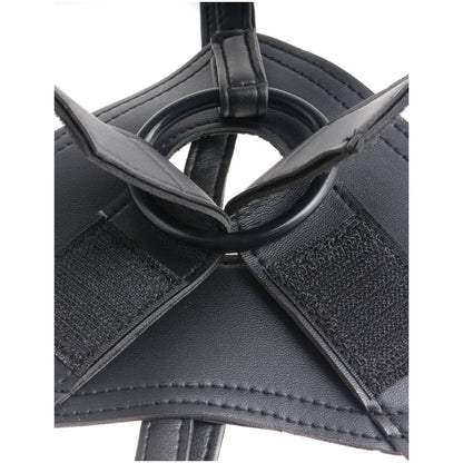 KING COCK STRAP-ON HARNESS WITH 9" COCK - BLACK