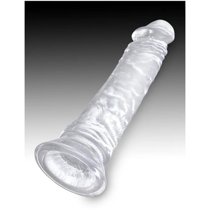 KING COCK CLEAR 8" - CLEAR