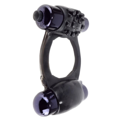 FANTASY C-RINGZ DUO VIBRATING SUPER RING - BLACK