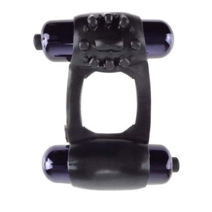 FANTASY C-RINGZ DUO VIBRATING SUPER RING - BLACK