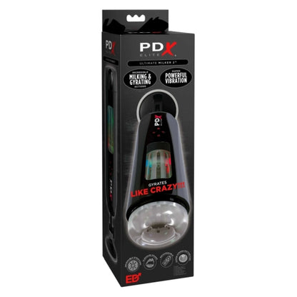 PDX ELITE ULTIMATE MILKER 2 - CLEAR / BLACK