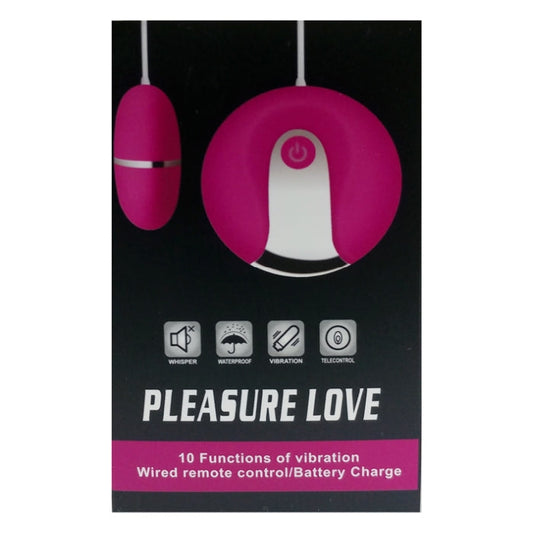 PLEASURE LOVE WIRED REMOTE CONTROL - PURPLE