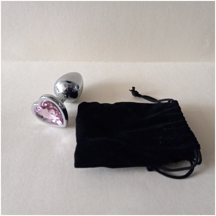 STEEL BUTT PLUG PINK