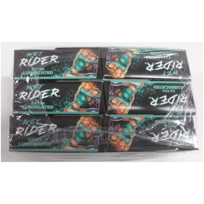 RIDER WET EXTRA LUBRICATED 6 PACK