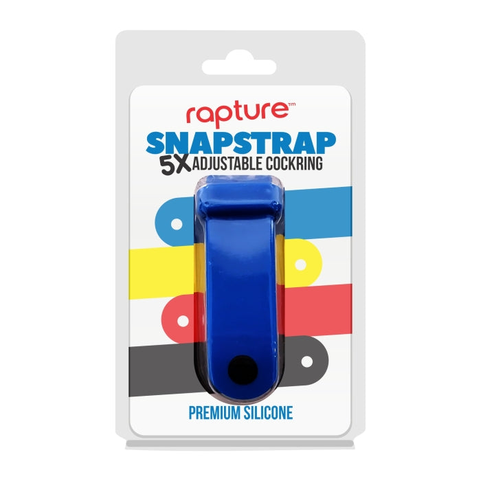 SNAPSTRAP 5X ADJUSTABLE COCKRING - BLUE RASPBERRY