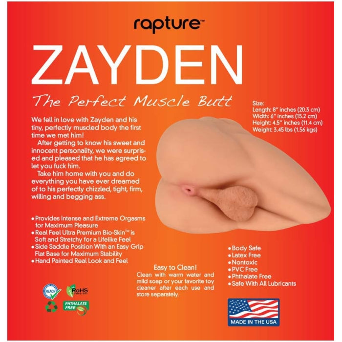 ZAYDEN SIDE SADDLE MUSCLE BUTT