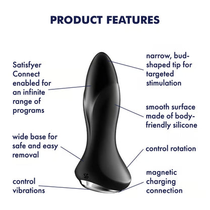ROTATOR PLUG 1+ - BLACK