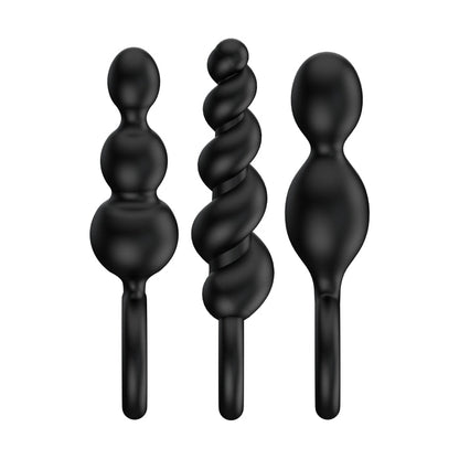BOOTY CALL - SET OF 3 - BLACK