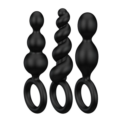 BOOTY CALL - SET OF 3 - BLACK