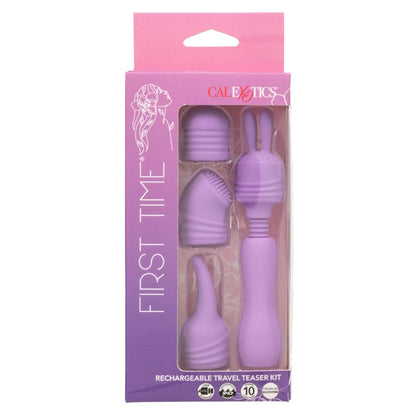 FIRST TIME RECHARGEABLE TRAVEL TEASER KIT - PURPLE