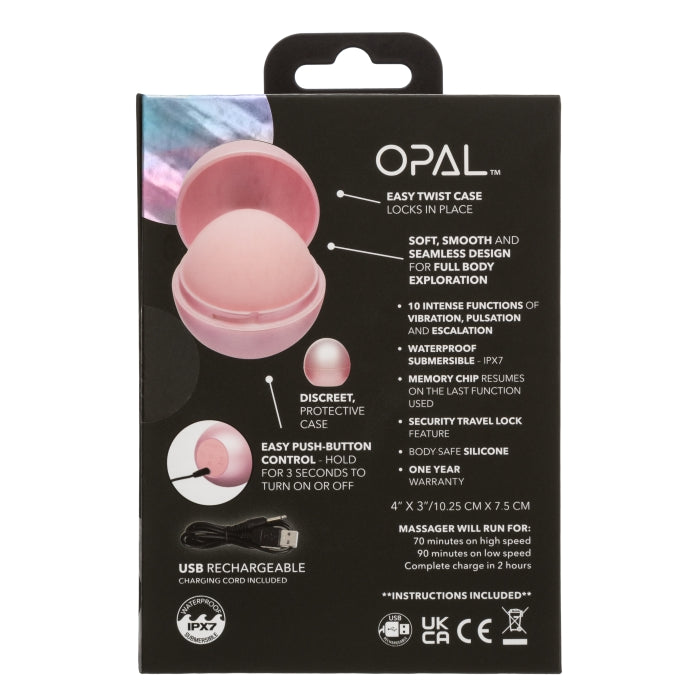 MASSAGER PINK 10X OPAL SMOOTH