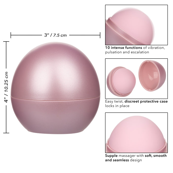 MASSAGER PINK 10X OPAL SMOOTH