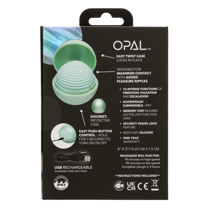 MASSAGER GREEN 10X OPAL RIPPLE