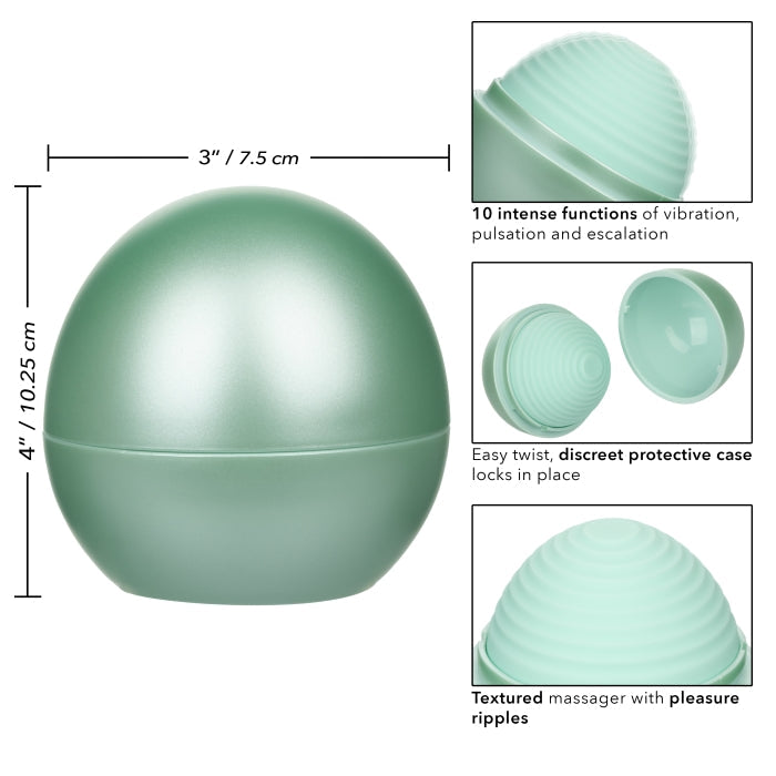 MASSAGER GREEN 10X OPAL RIPPLE