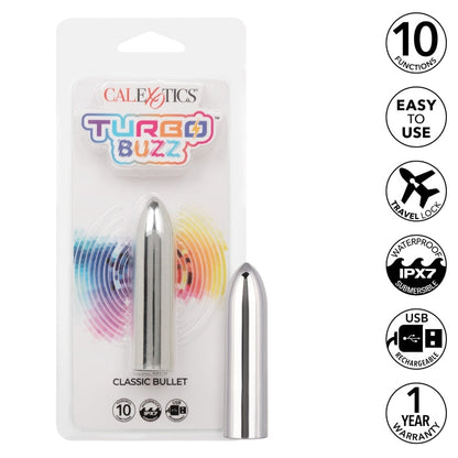 TURBO BUZZ CLASSIC BULLET - SILVER