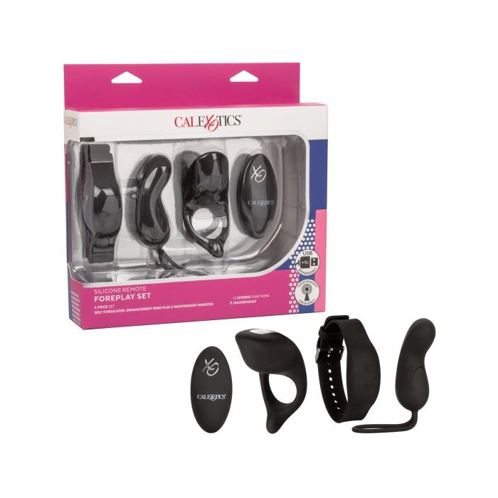 SILICONE REMOTE FOREPLAY SET TOY FOREPLAY