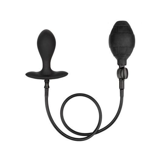 WEIGHTED SILICONE INFLATABLE PLUG