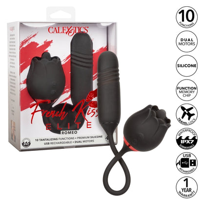 STIMULATOR BLACK 10X FRENCH KISS ELITE ROMEO