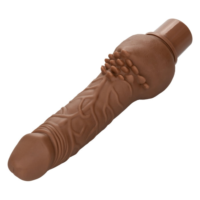 RECHARGEABLE POWER STUD CLITERRIFIC - BROWN