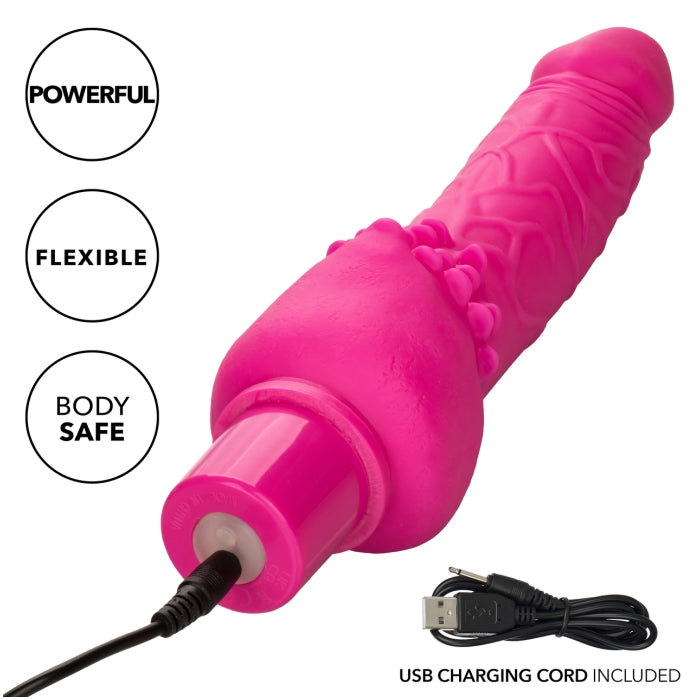RECHARGEABLE POWER STUD CLITERRIFIC - PINK