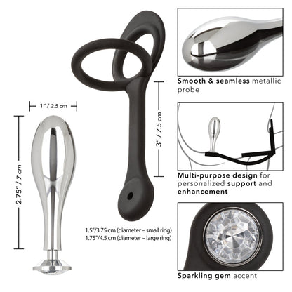 STAR FUCKER TEARDROP PLUG - BLACK