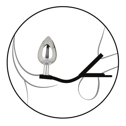STAR FUCKER XL TEARDROP PLUG - BLACK