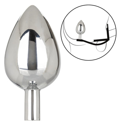 STAR FUCKER XL TEARDROP PLUG - BLACK