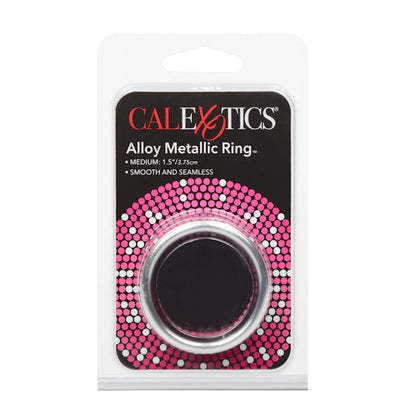 ALLOY METALLIC RING MEDIUM COCK RING 1.5"