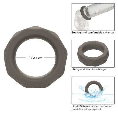 COCK RING SMOKE ALPHA LIQUID SILICONE PROLONG PRISMATI