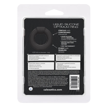 ALPHA LIQUID SILICONE OPTIMUM RING - BLACK