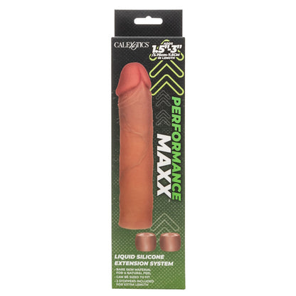 PERFORMANCE MAXX LIQUID SILICONE EXTENSION SYSTEM - BROWN