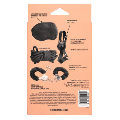 PLEASURE KITS EXPLORER COLLECTION - BLACK