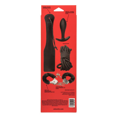 PLEASURE KITS BONDAGE COLLECTION - BLACK