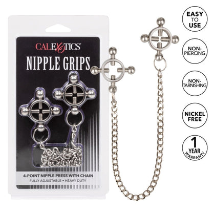 NIPPLE GRIPS 4-POINT NIPPLE PRESS WITH CHAIN