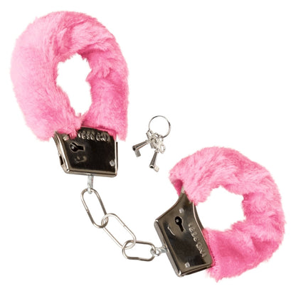 PLAYFUL FURRY CUFFS - PINK