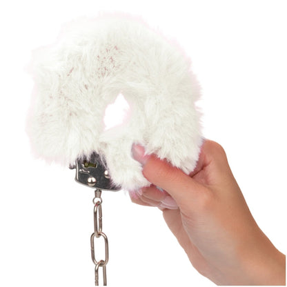 ULTRA FLUFFY FURRY CUFFS - WHITE