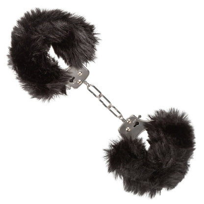 ULTRA FLUFFY FURRY CUFFS - BLACK