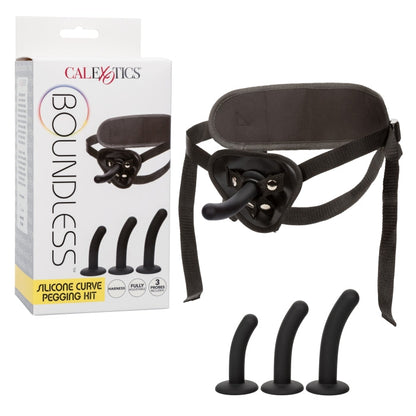 PEGGING KIT BLACK BOUNDLESS SILICONE CURVE