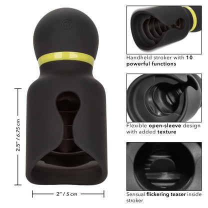 BOUNDLESS FLICKERING STROKER - BLACK