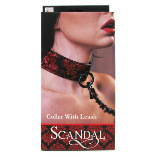 SCANDAL COLLAR WITH LEASH
