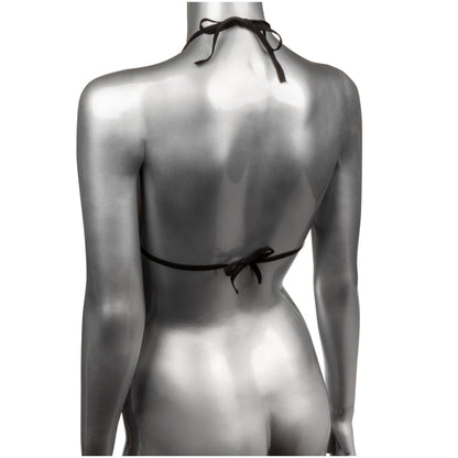 BIKINI TOP BLACK RADIANCE TRIANGLE