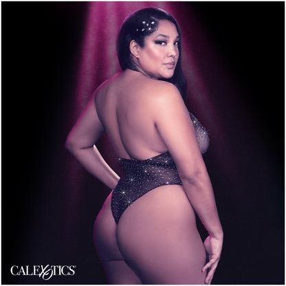 RADIANCE - PLUS SIZE DEEP V BODY SUIT