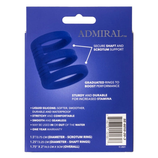 ADMIRAL TRIPLE COCK CAGE