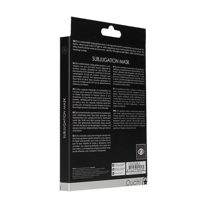 SUBJUGATION MASK - BLACK